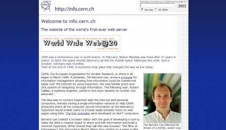 info.cern.ch/hypertext/WWW/TheProject.html info.cern.ch/hypertext/WWW/TheProject.html