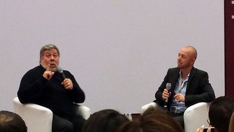 Steve Wozniak Apps World Berlin 2015